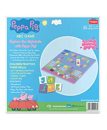 Peppa Pig ABC Game Educational Board game