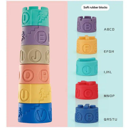 Montessori Stacking Toy Stem Building Blocks