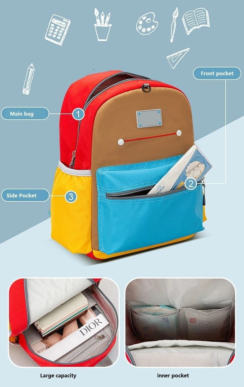 School Backpack for Kids JrBillionaire