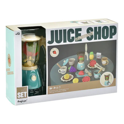 Juice Shop Set with Blender for Kids