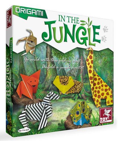 Origami in The Jungle - Craft Activity Kit for Kids