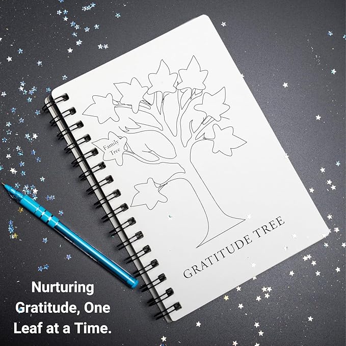 PAMPERBUG My 3 Minutes Gratitude Journal Notebook Dairy for Kids 120 Pages