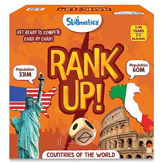 Trump Card Game - Rank Up Countries of The World And Amazing Animals