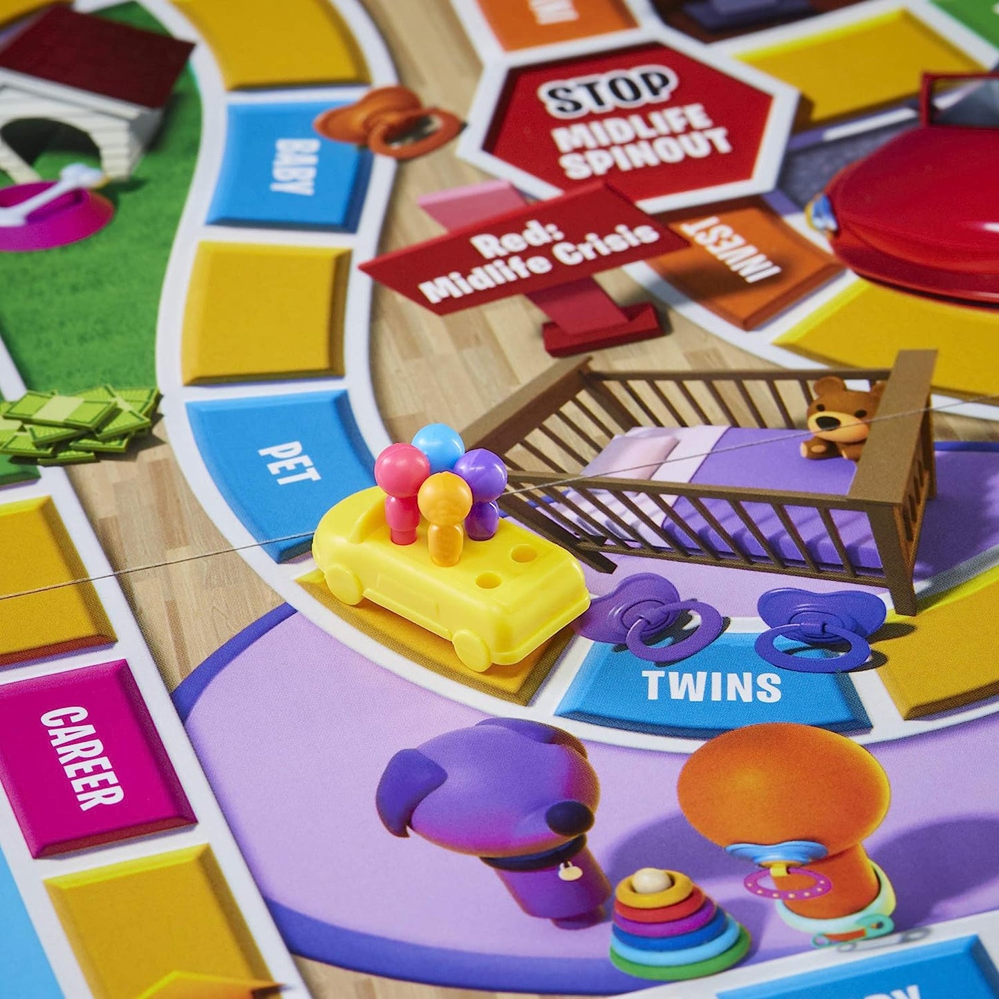 The Game of Life Game, Family Board Game for 2 to 4 Players