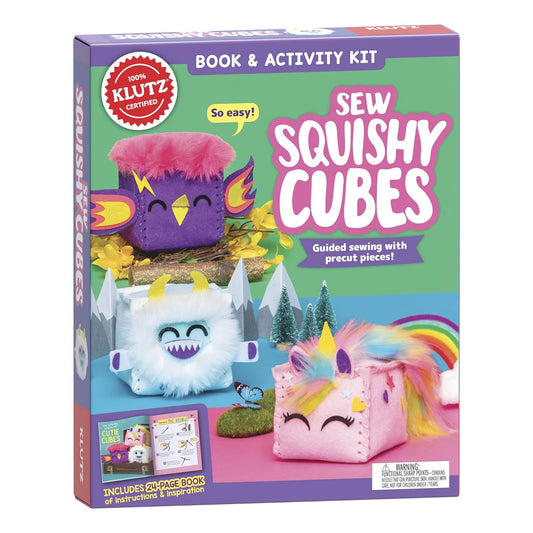 Sew Squishy Cubes - Book & Activity Kit