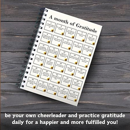 PAMPERBUG Daily Gratitude Journal Diary Notebook for Woman, Men, Kids