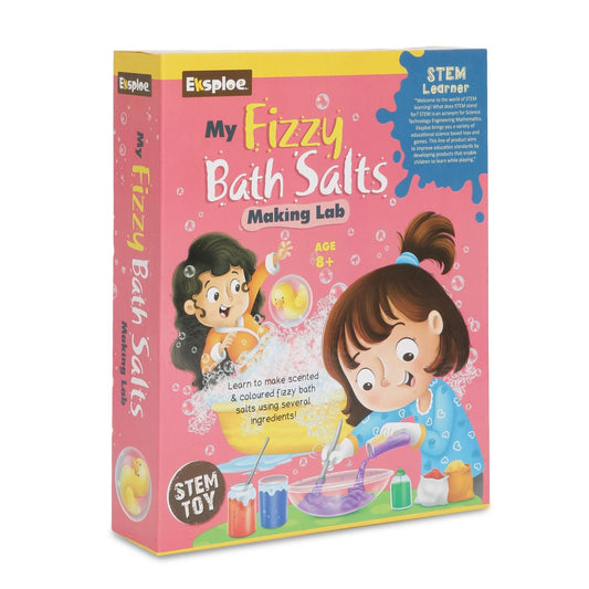 My Fizzy Bath Salts Making Lab - STEM Education Game