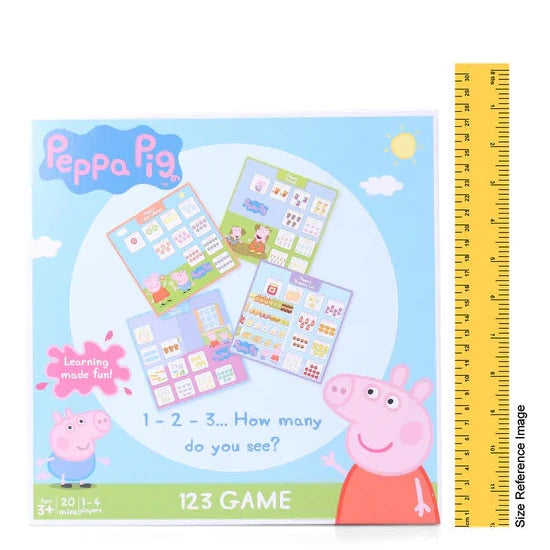 Peppa Pig 123 Board Game 3+