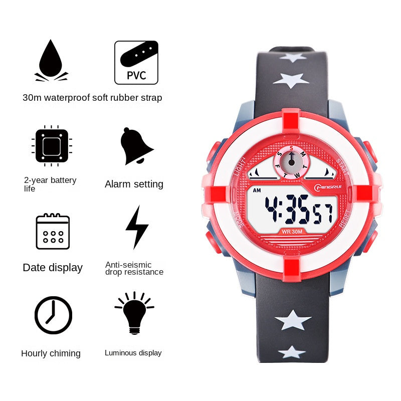 Round Digital Sports Watch for Return Gifts