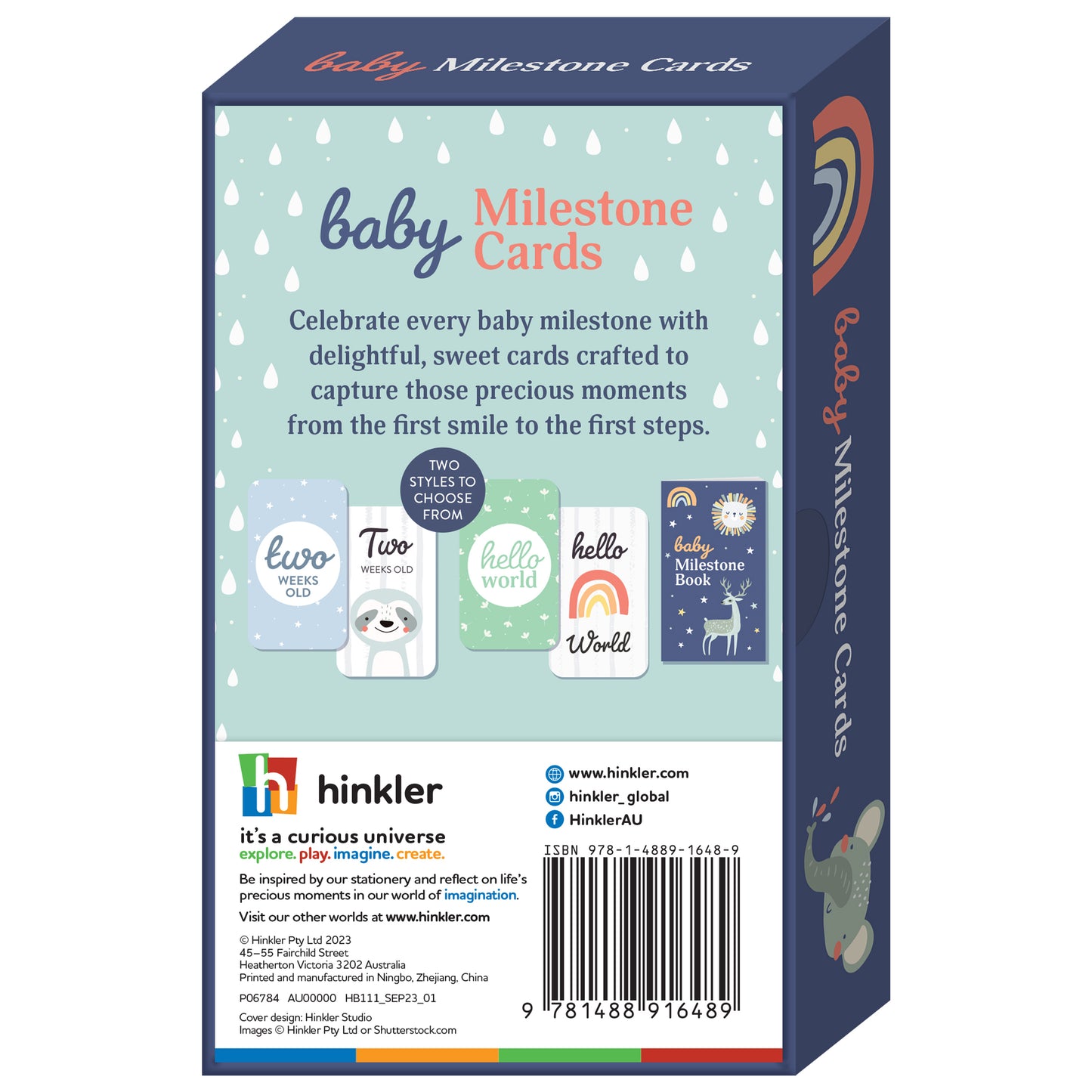 Baby Milestone Card Set