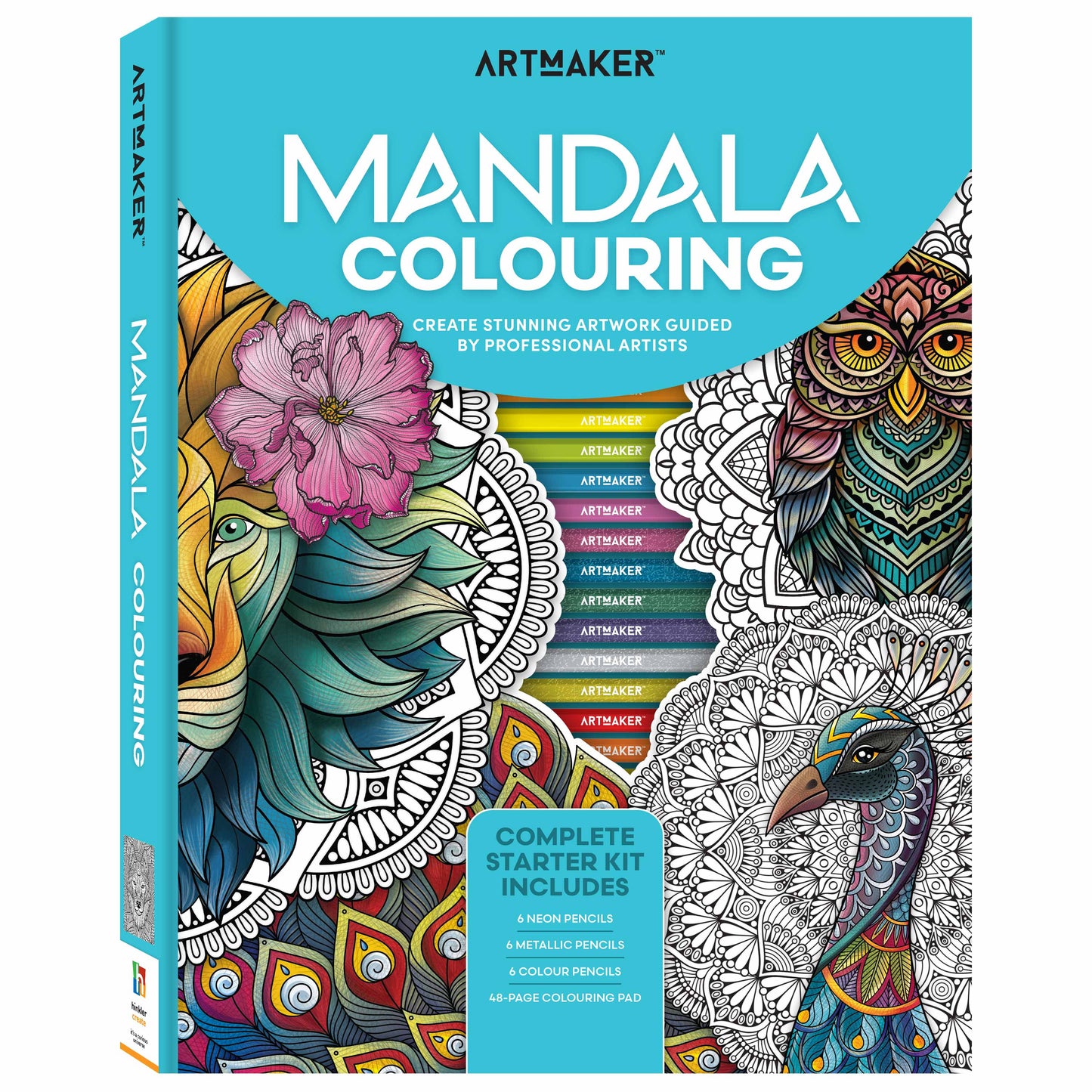 Art Maker Mandala Colouring Kit