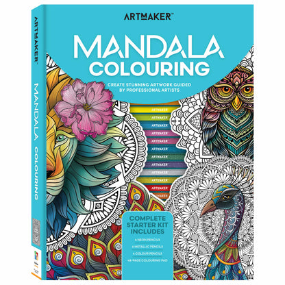 Art Maker Mandala Colouring Kit