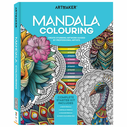 Art Maker Mandala Colouring Kit