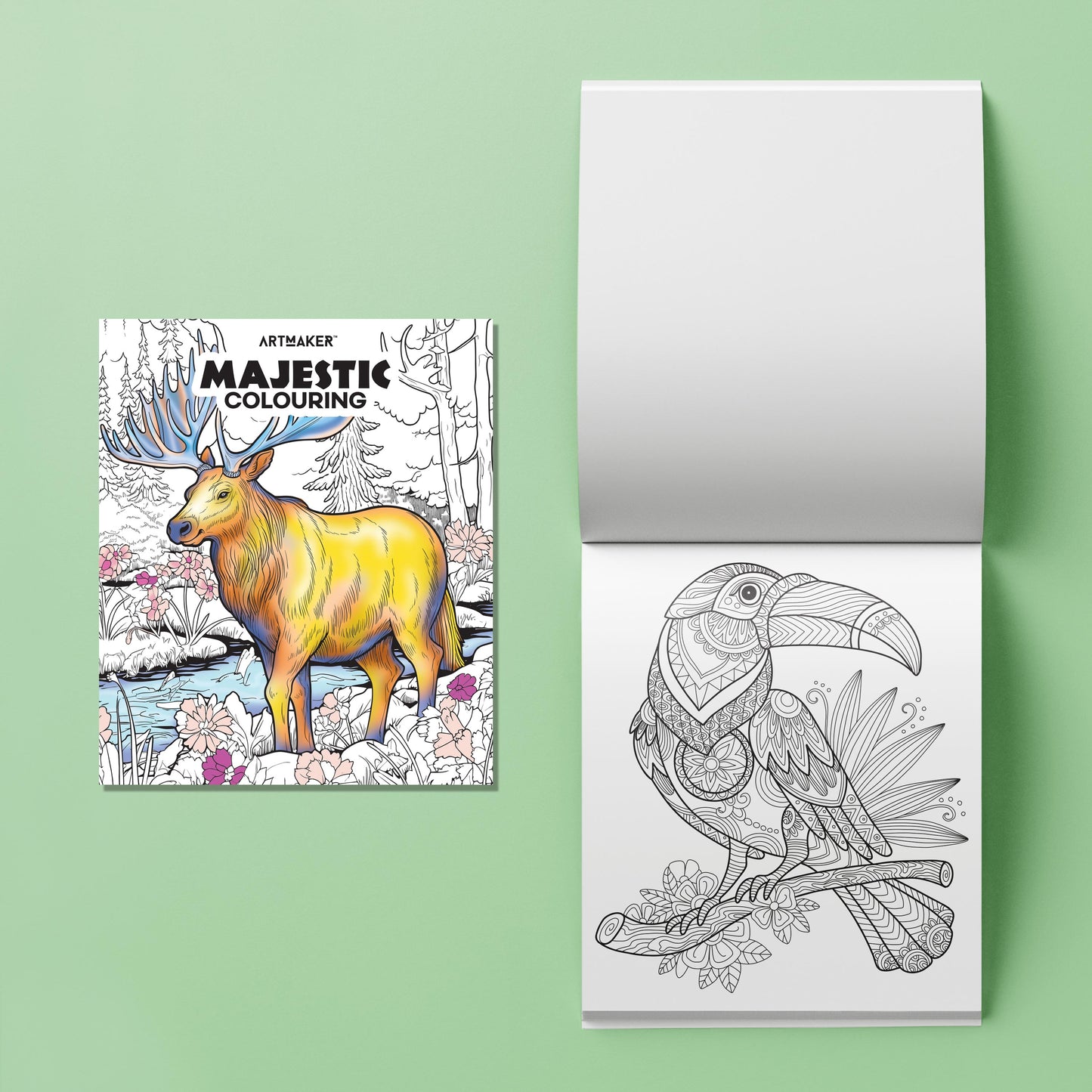 Art Maker Majestic Colouring Kit