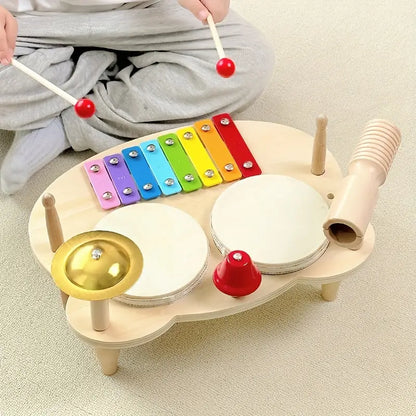 Percussion Musical Instruments Combination Set For Toddler