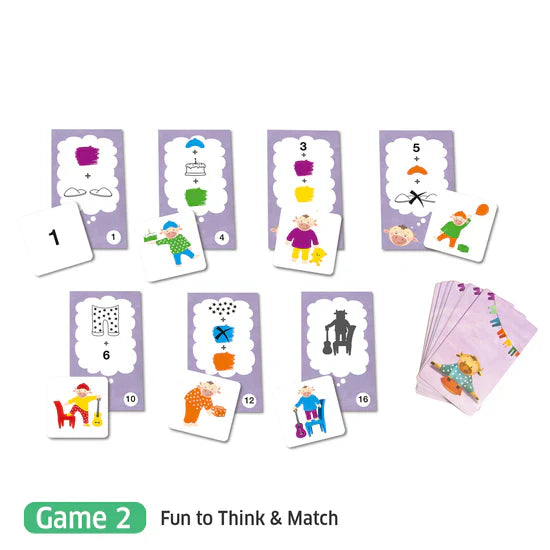 Pajama Party - Preschool Game of Colour Matching & Logic