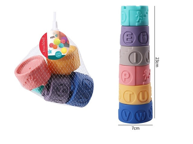 Montessori Stacking Toy Stem Building Blocks