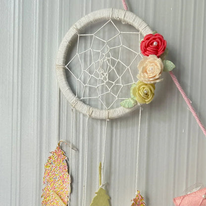 Customized Name Bunting/Garland with Embellished Dreamcatcher