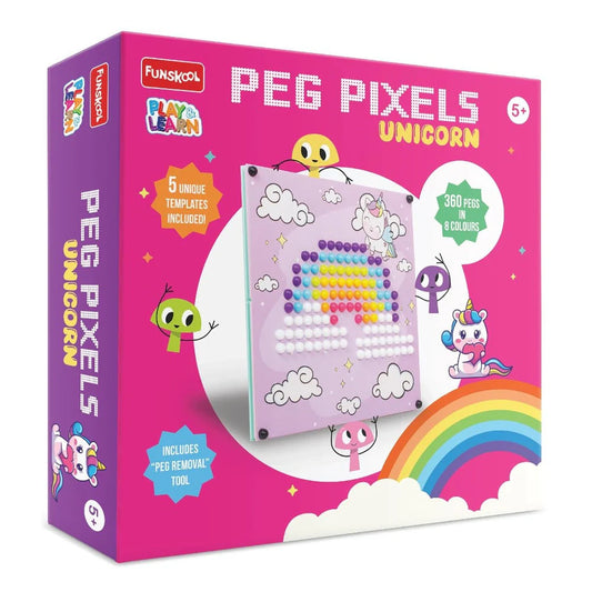 Peg Pixels - Unicorn & Vehicles