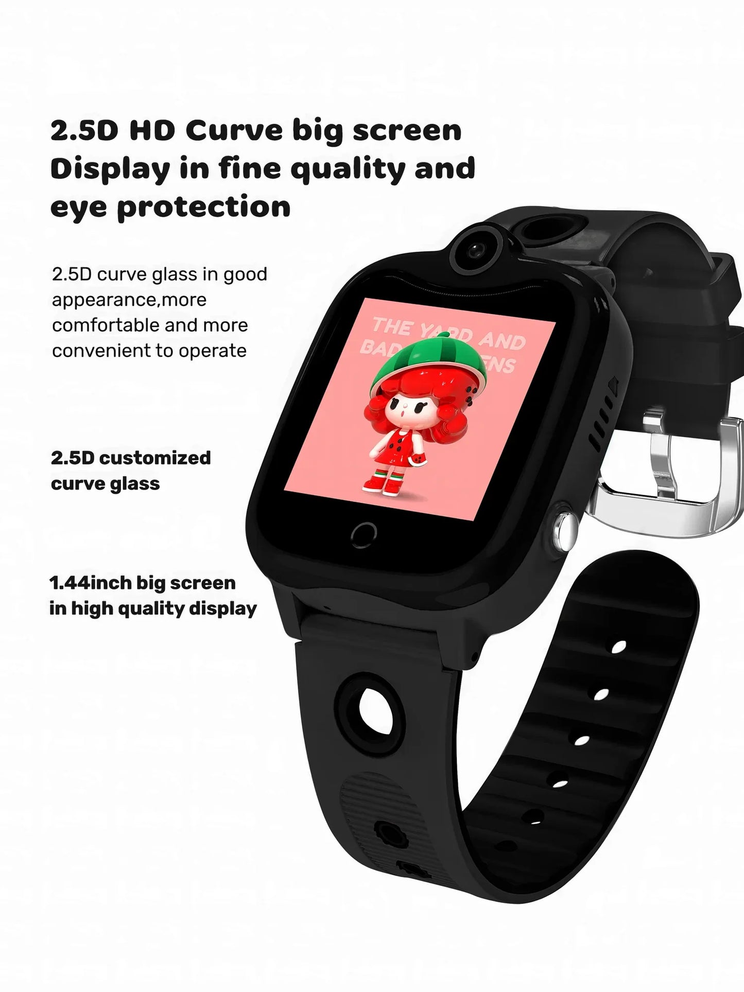 Spiky Ghould 2G Calling GPS Tracking Waterproof Smartwatch For Kids