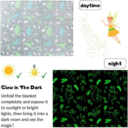 Glow in the Dark Blanket 150 by 200 cm (Big Size )