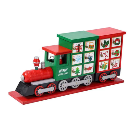 Wooden Advent Calendar (Festive Freight Countdown Train)