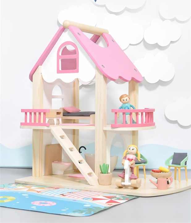 Portable Nordic Doll House Jr.Billionaire