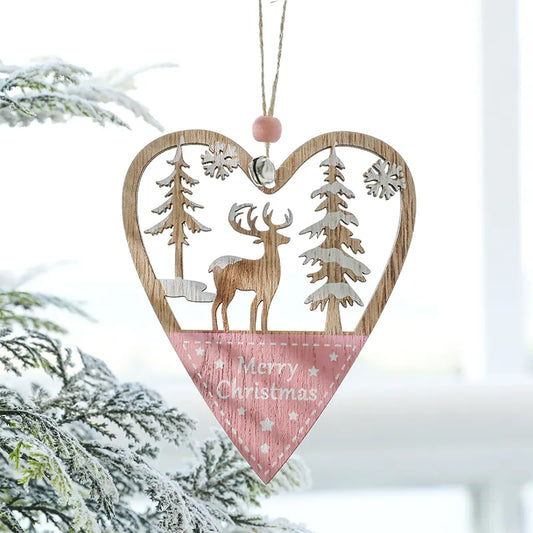 BW Cotton Candy Ornaments - Heart