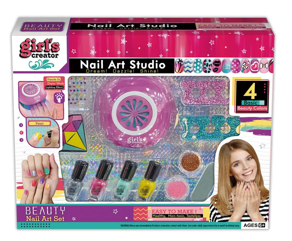 New Nail Polish Art Set with Dryer – JrBillionaire