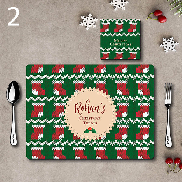 Personalized Christmas Dining Combo, Christmas gifts for kids