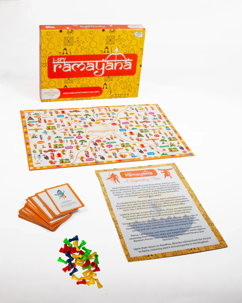 I Spy Ramayana Board Game And Activity Box