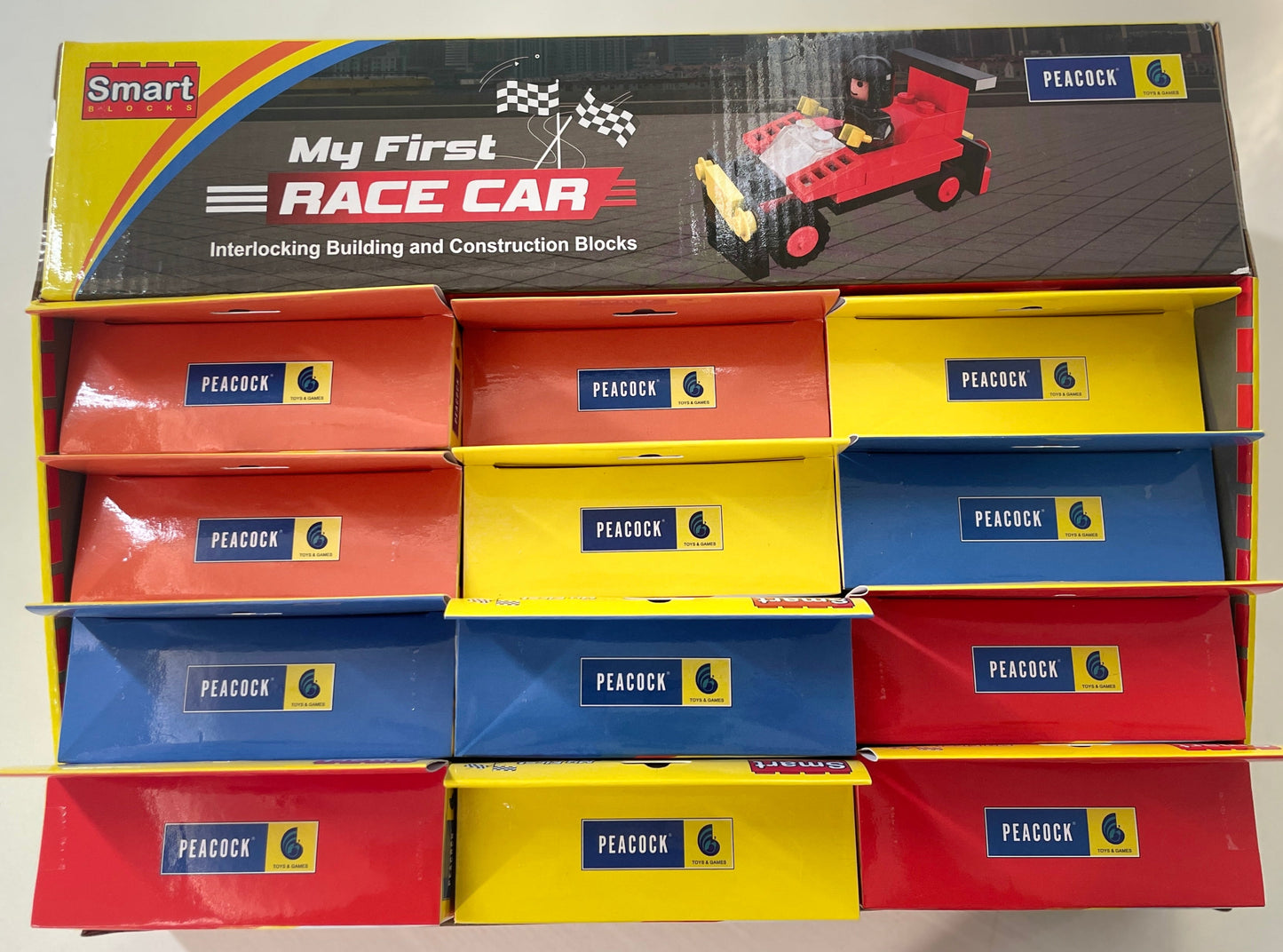 My First Race Car Interlocking Building and Construction Blocks