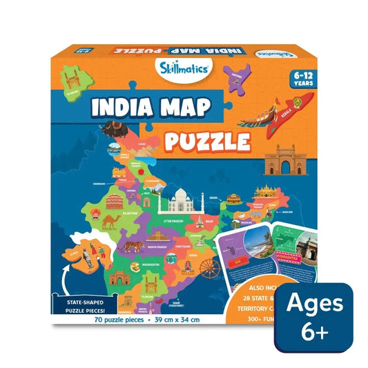 India Map Puzzle | Floor Puzzle & Game (ages 6-12)