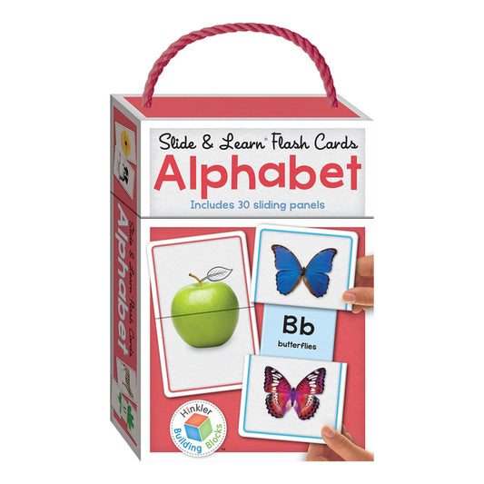 Building Blocks Slide & Learn Flash Cards Alphabet