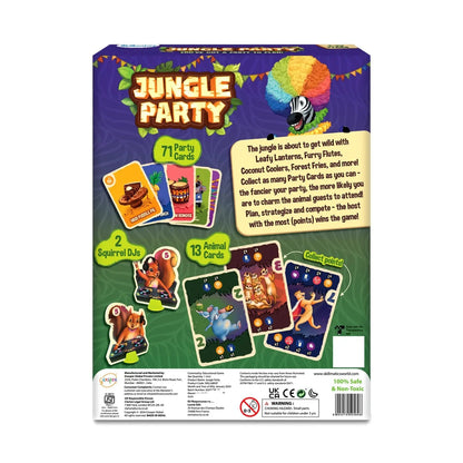 Jungle Party Card Game for 7-99 Years