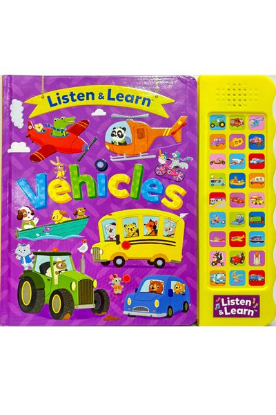 Listen & Learn : Vehicles (Board Book)