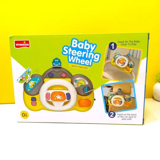 Multi-Function Musical Baby Steering Wheel