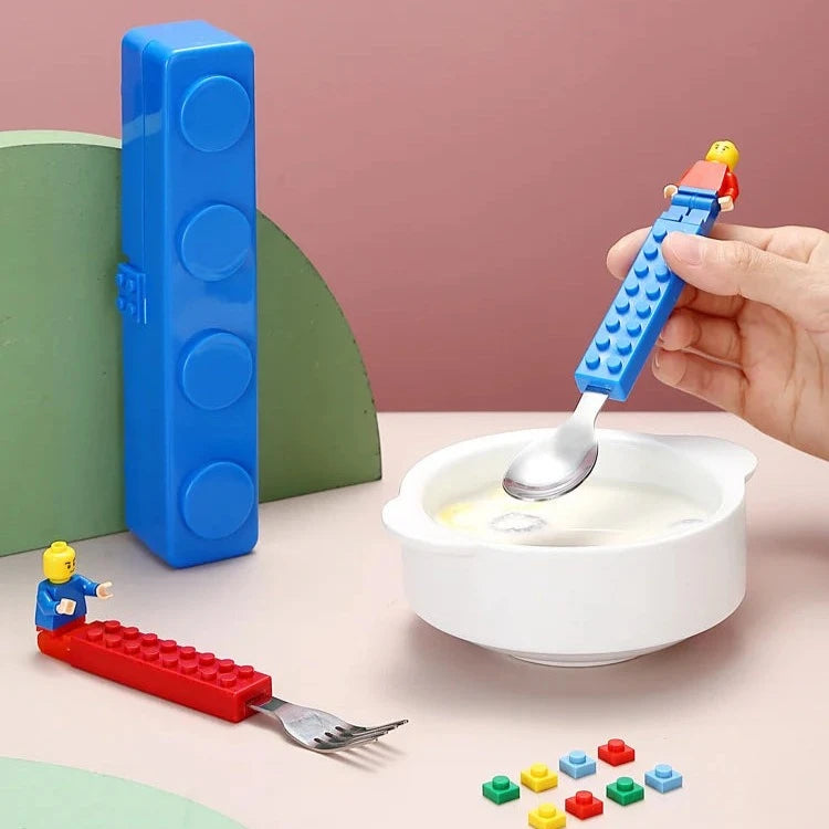 Lego Fork and Spoon Set