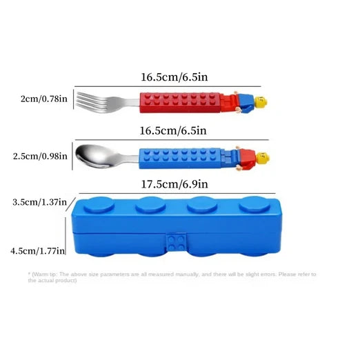 Lego Fork and Spoon Set