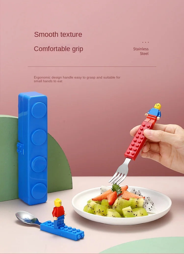 Lego Fork and Spoon Set