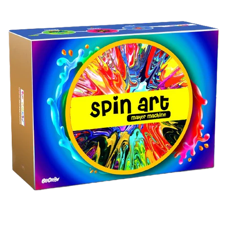 Spin Art Machine DIY Kit Creative Spin & Paint Art Kit