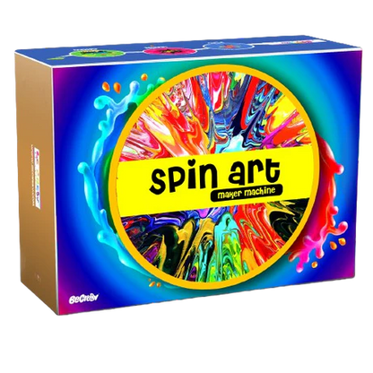 Spin Art Machine DIY Kit Creative Spin & Paint Art Kit