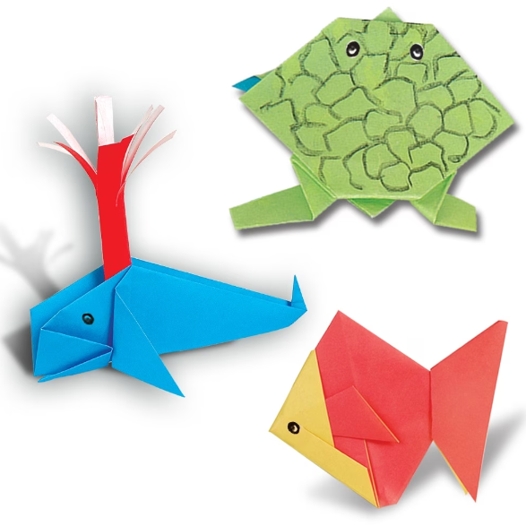 Origami Under Sea World - Craft Activity Kit for Kids