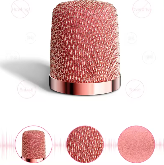 Wireless Bluetooth Microphone Handheld with LED Lights