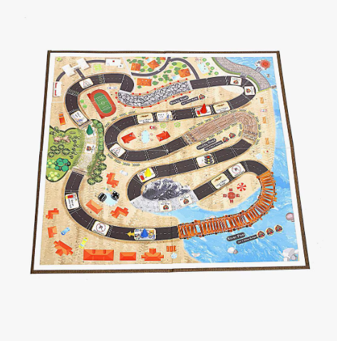 Megarace Board Game for 6+