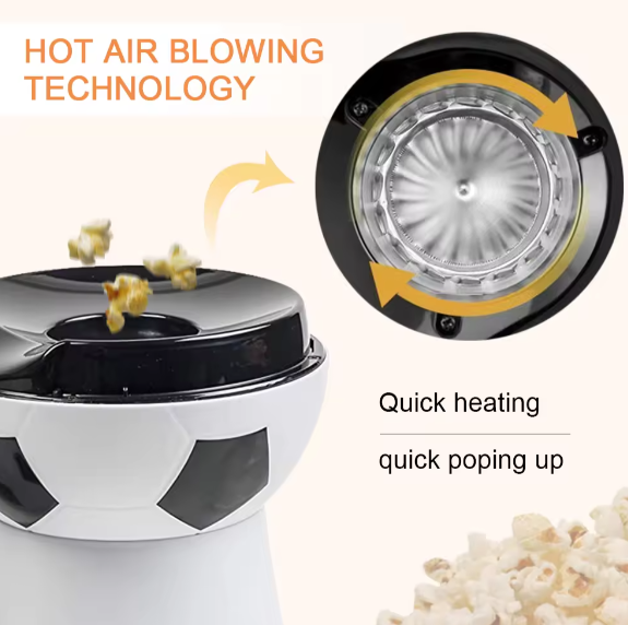 Football Shape Popcorn Making Machine