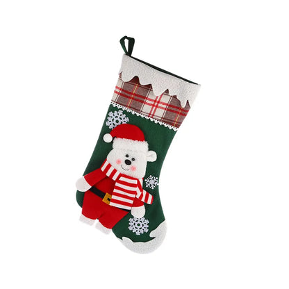 Jr.Billionaire Snowflake Magic Stocking (Snowman)