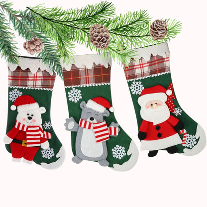 Jr.Billionaire Snowflake Magic Stocking (Santa)