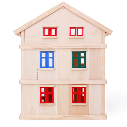 3 Storey Wooden Doll House