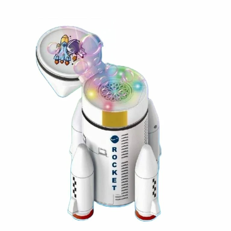 Space Rocket Bubble Machine